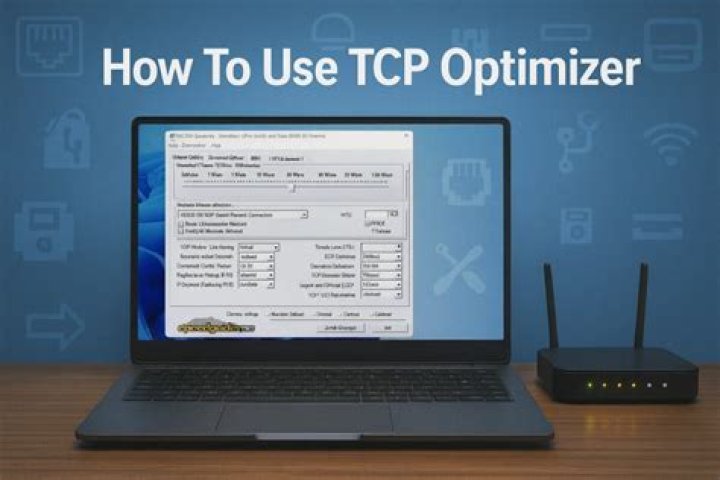 Screenshot of TCP Optimizer Application running