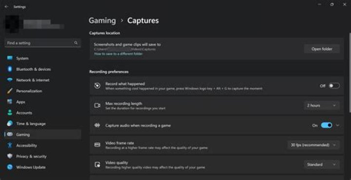 screenshot of the settings for excluding file types