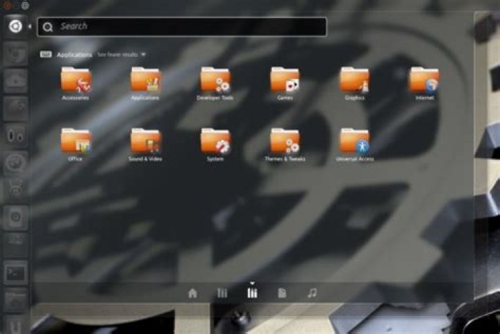 Screenshot of Unity Bliss Lens