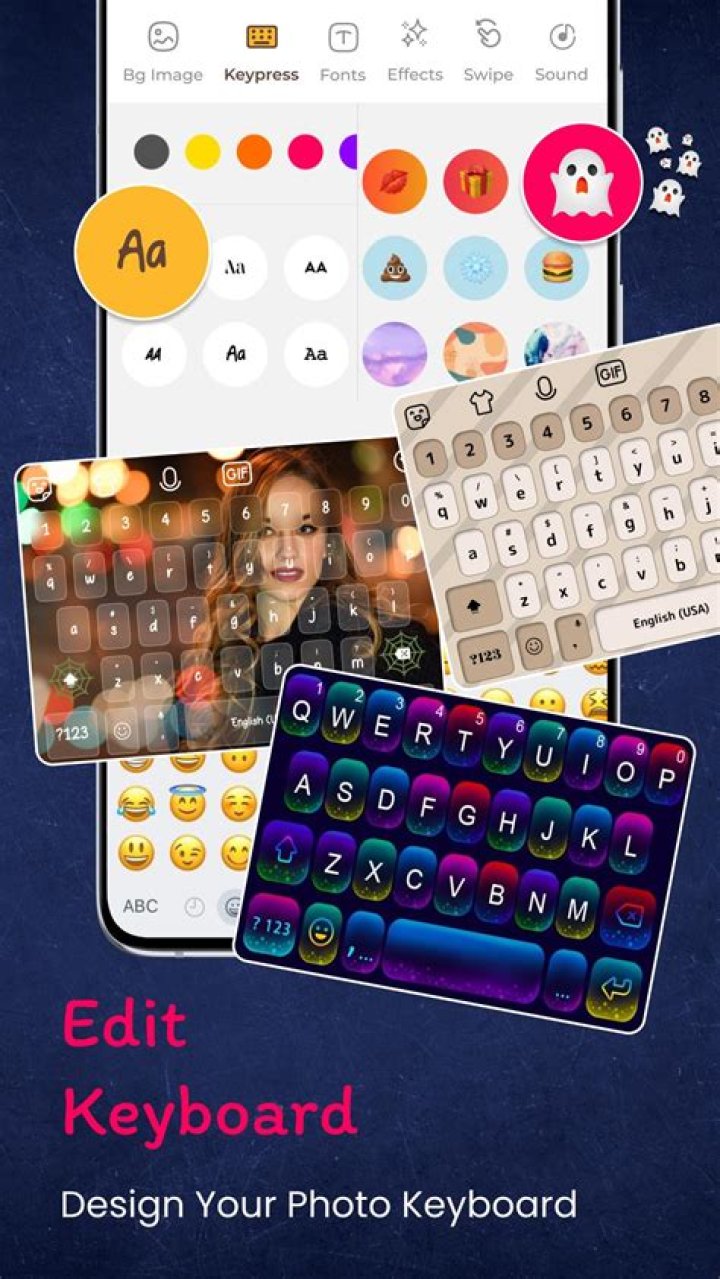 Screenshot showing a custom keyboard shortcut setup screen