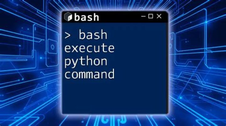Second command executed in bash
