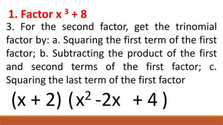 second factor first term