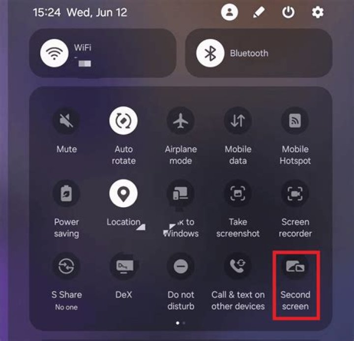 Second screen after selecting "install"
