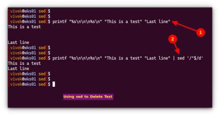 sed new lines with \n as part of the line text