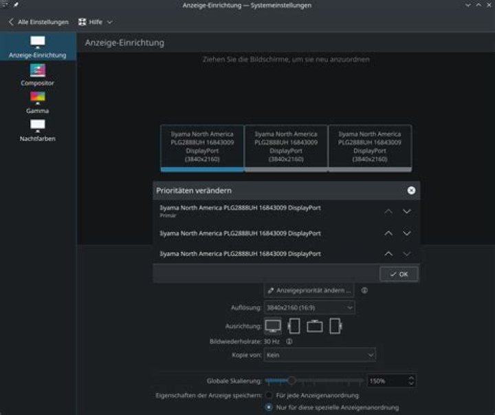 Select primary display