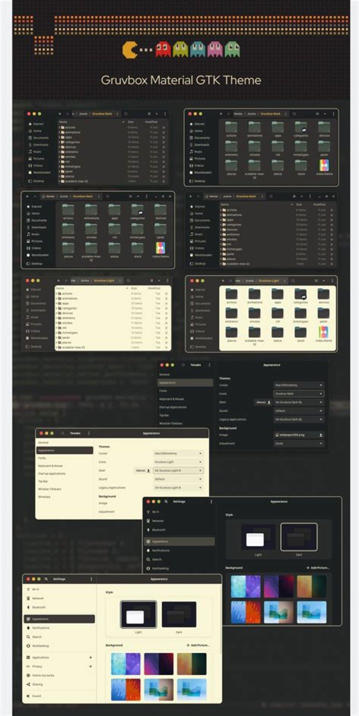 Selecting your gtk theme