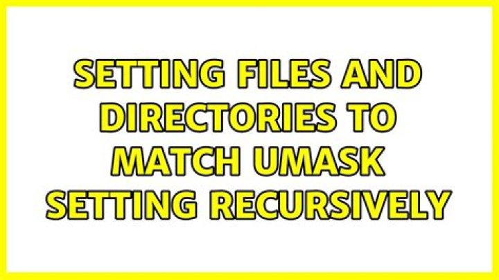 Setting files and directories to match umask setting recursively