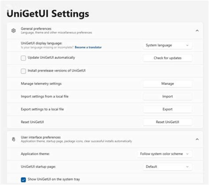 Settings UI now Search Powered
