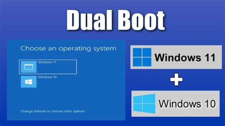 Setup dual boot menu with WIndows 10