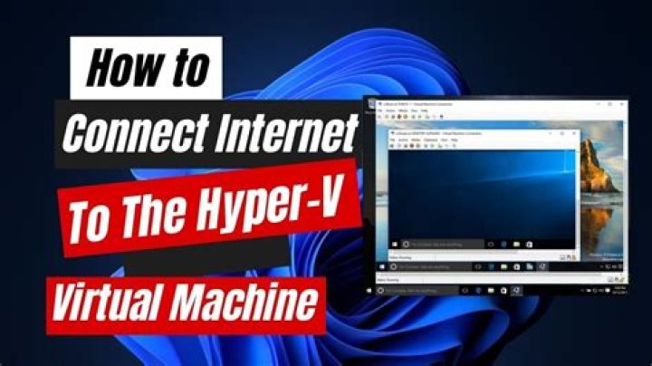 Setup VPN connection from Hyper-V virtual machine