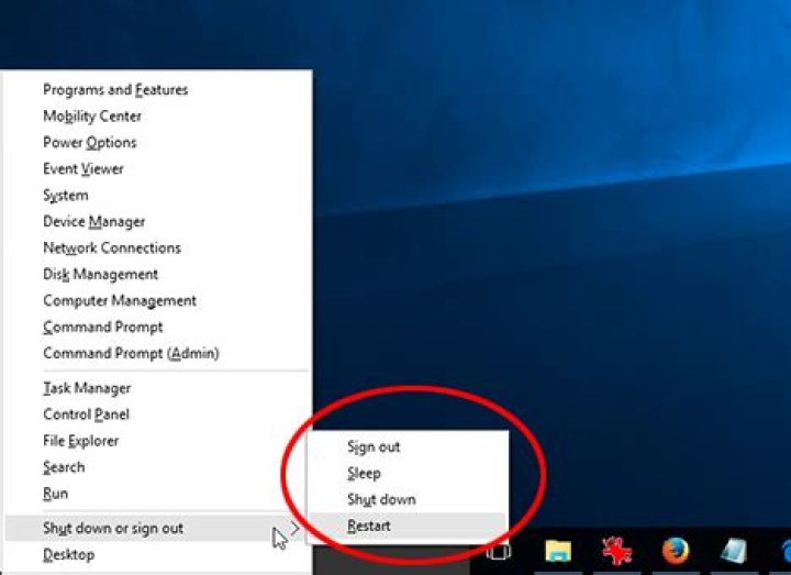 Shortcut to shutdown or restart Windows 10 or 11 in less than three keystrokes