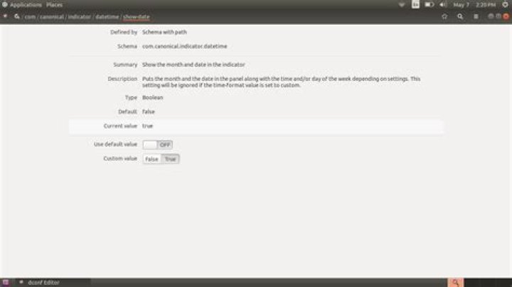 Showing the date on the system tray with the metacity flashback (ubuntu 18.04)