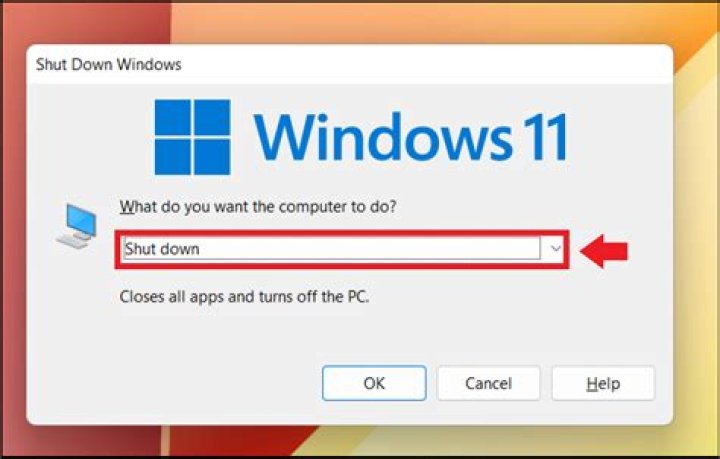 shutdown menu 8.1