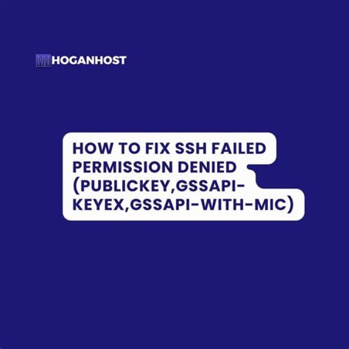 SSH permission denied (publickey,gssapi-keyex,gssapi-with-mic)