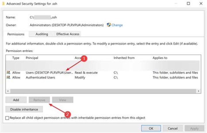 SSH Permission Denied