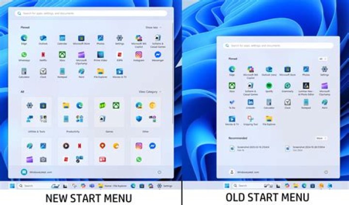 Start menu