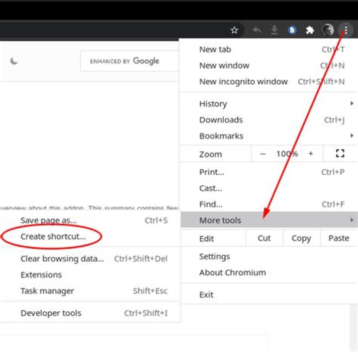 Starting Google Chrome in application mode