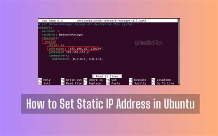 Static IP for Ubuntu server in VirtualBox using Bridged Adapter