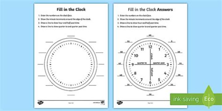 Step 1: fill clock