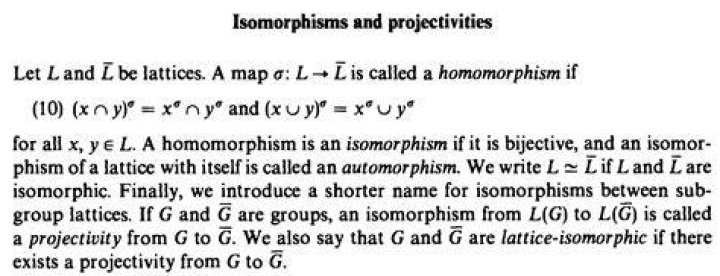 Sufficient conditions on the isomorphism of two groups