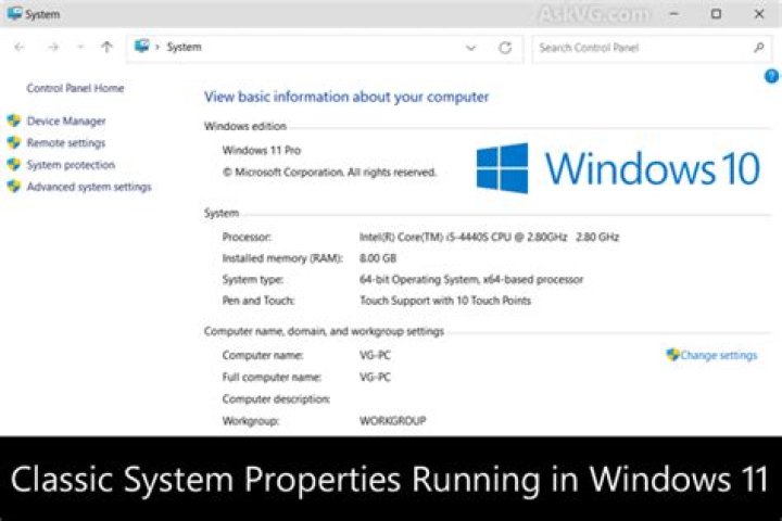 System Properties Windows Edition - "Windows 8.1"