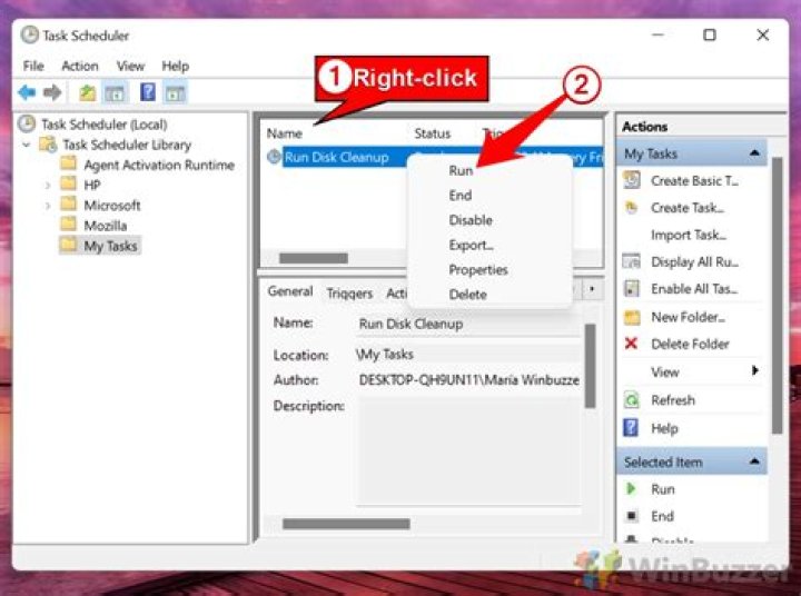 Task Properties