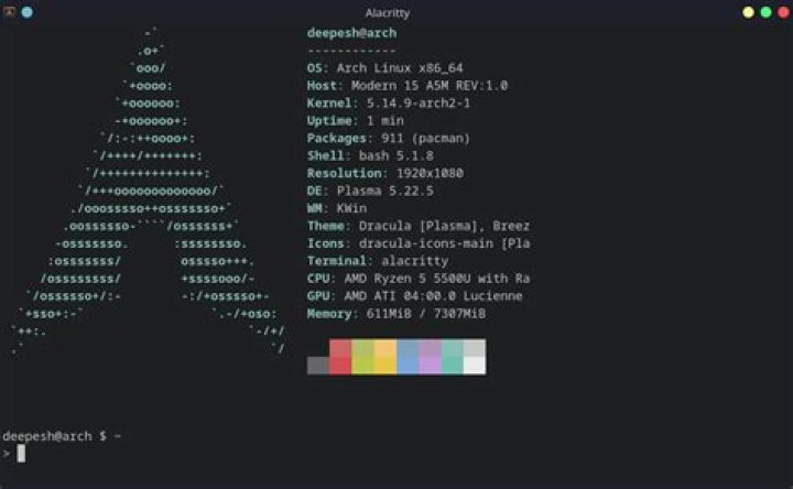 Terminal Splash Screen