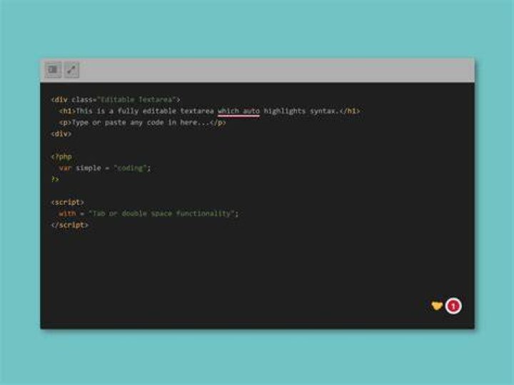 Text editor with syntax highlighting, theme support and code folding