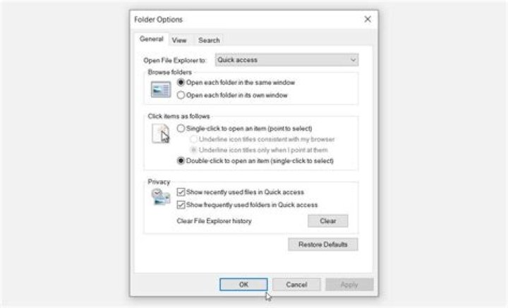 The general tab of file properties showing 4KB on disk size