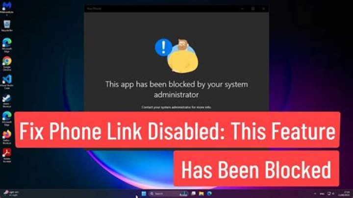 This feature has been disabled by your administrator