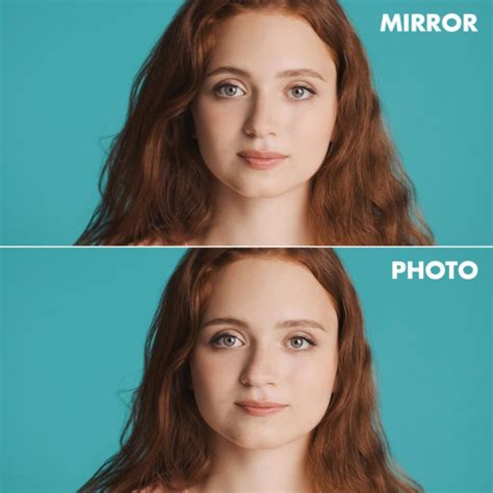 This photo is mirrored, not my screen...
