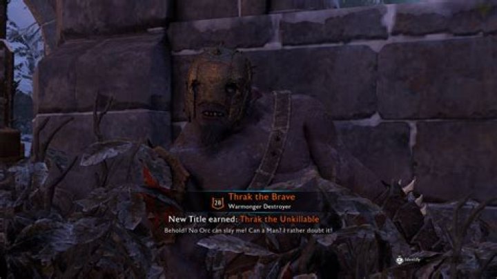 Thrak the Brave now Thrak the Unkillable