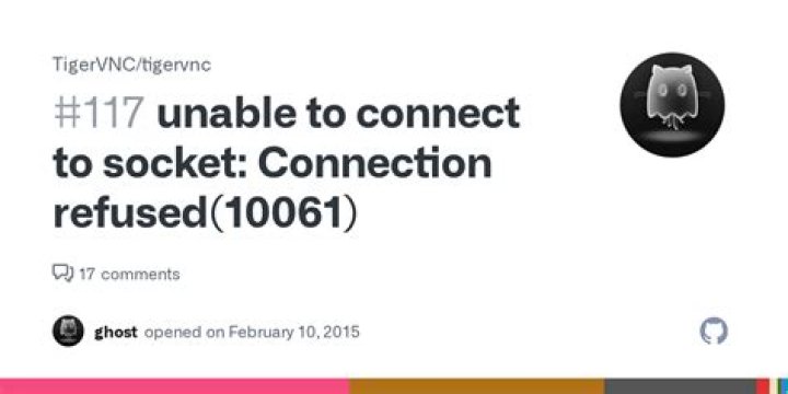 Tigervnc connection refused when using IP address, and accepted with 127.0.0.1