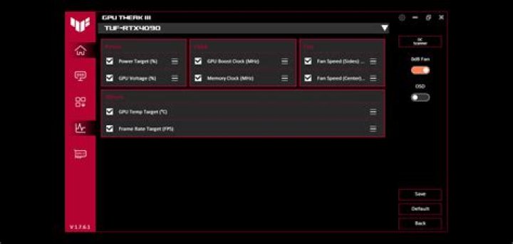 Tools -> Customise Interface