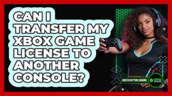 Transfer game license