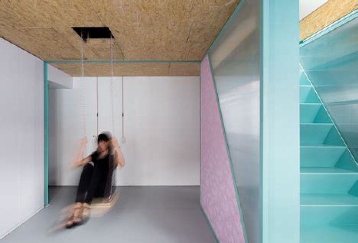 Trapdoor in the ceiling