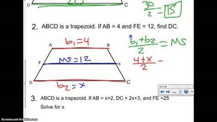 Trapezium Midsegment Theorem