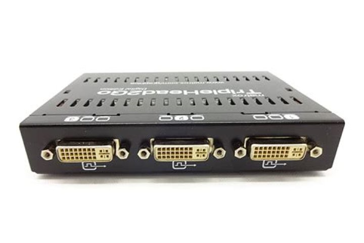 TripleHead2Go DisplayPort adds up to three monitors to your notebook or desktop computer