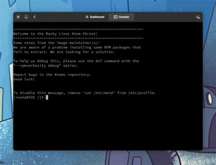 Tweaking inside a chroot environment