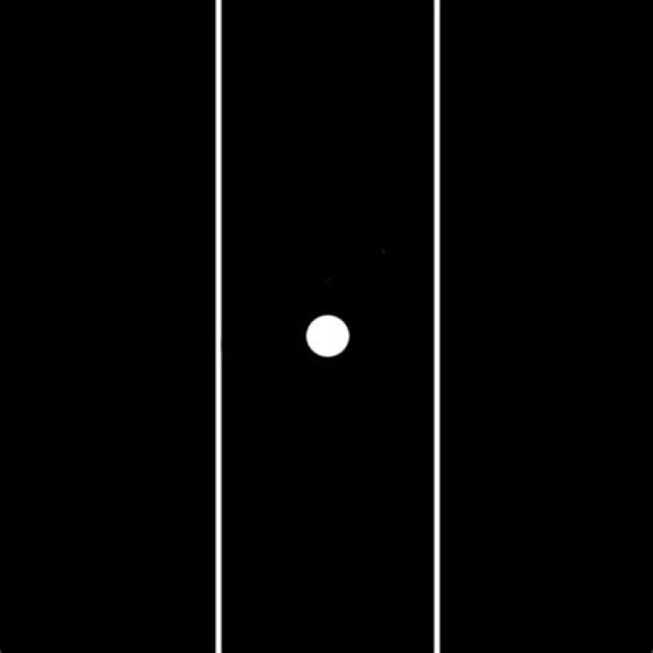 Two lines and a dot, three lines, one line and two dots