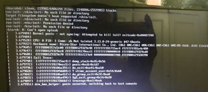 Ubuntu 1.14 recovery mode ((Drm_kms_helper:panic occurred,switching back to text console