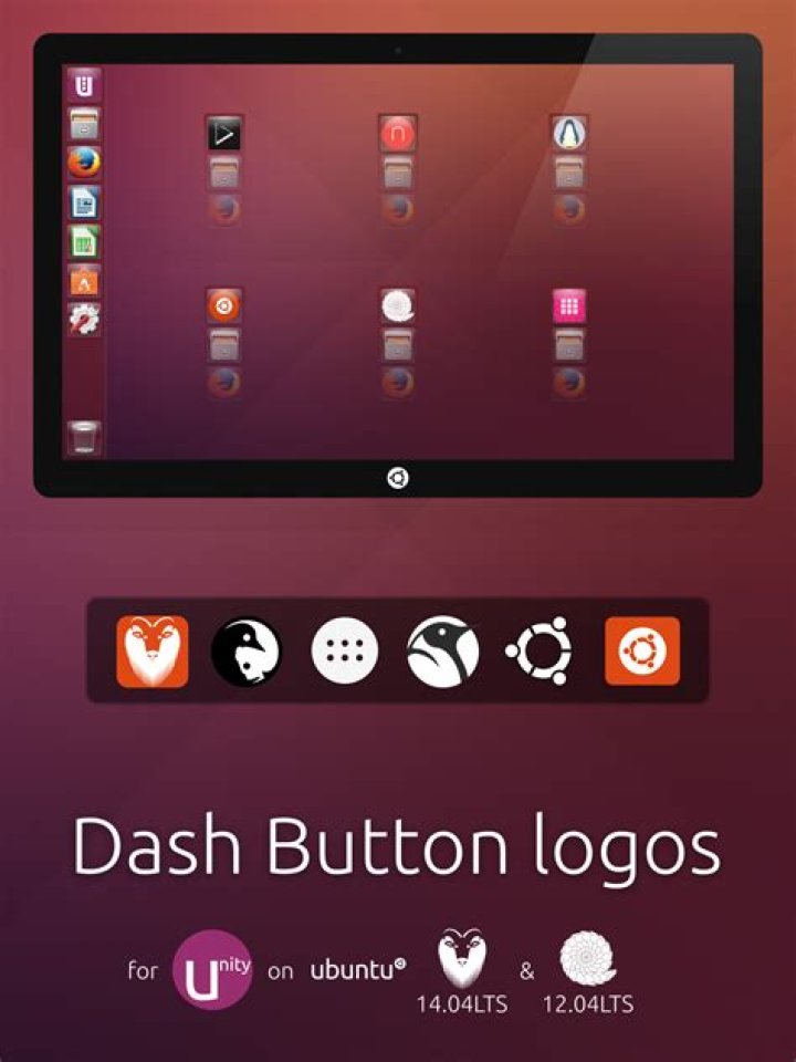 Ubuntu Dash Button