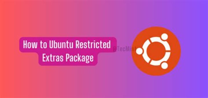 Ubuntu restricted extras