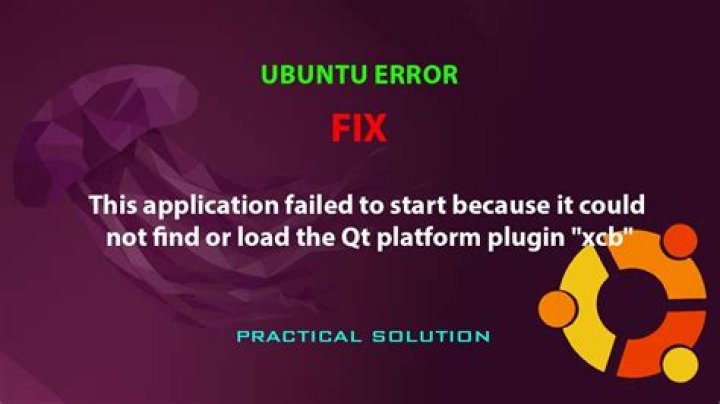 Ubuntu SDK Error 'could not find or load the Qt platform plugin 