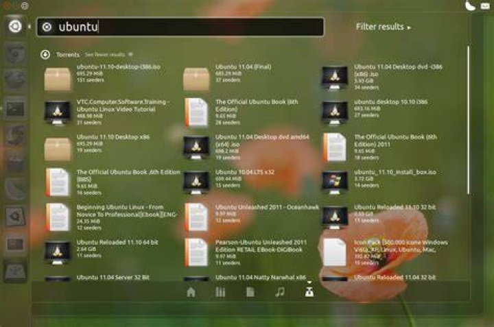 Ubuntu Torrent search