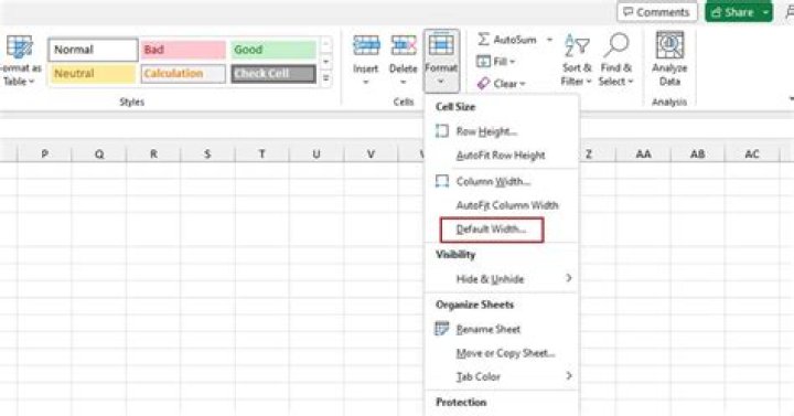 Unable to expand cells in Excel