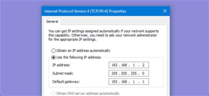 unable to give static IP to my machine