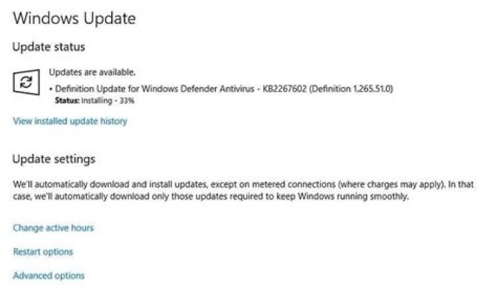 Unable to install KB2267602 until Edge was updated