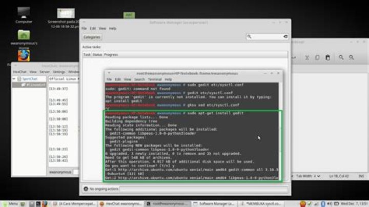 Unable to install/ use Gedit in kali linux
