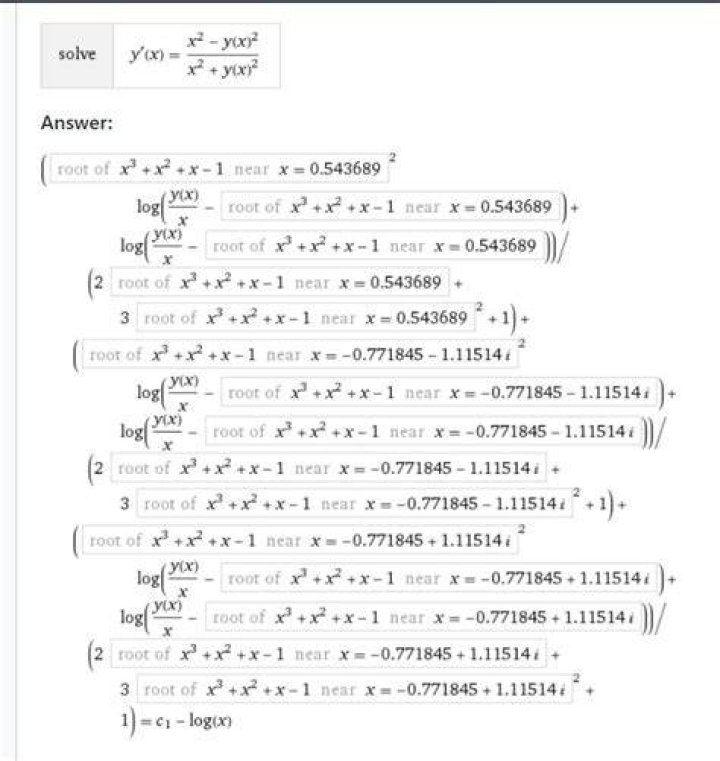 Unsolvable Differential Equation?
